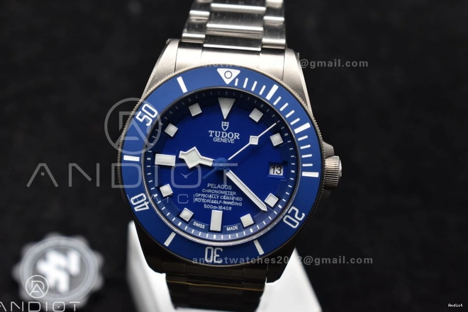 A2824 1:1 Blue Bracelet Edition Best Pelagos ZF V5 Titanium on 0124